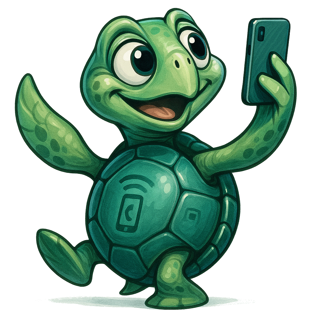 HonuFon turtle looking up